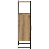  Kupaonski ormarić artisan hrast 33x33x120,5cm konstruirano drvo | Eponuda.com