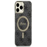 Guess IML 4G MagSafe Zadní Kryt pro iPhone 13 Pro Max Black Ovitek za telefon Vijolična | Shoptok.si