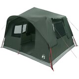 vidaXL Takojšnji šotor s streho Vojaška zelena 365 x 380 x 200 cm, (5000309464) | Shoptok.si