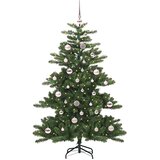  Umjetno božićno drvce s nogom Zelena 150 cm PVC i čelik | shoptok.hr