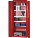 mauser skladiščna omara, brez odprtih skladiščnih posod, vxšxg 2150 x 680 x 280 mm, ena barva, modra | Shoptok.si