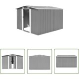  The Living Store Vrtna lopa 257x298x178 cm kovinska siva - Vrtna Lopa, (21745191) Cene