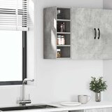 Viseći ormarić "Riga" Betonsko sivi 20x29,5x60 cm Inženirsko drvo | shoptok.hr