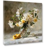 Styler Tiskana slika s okvirom 70x70 cm Apple Flowers – | shoptok.hr