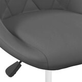  Vrtljivi jedilni stoli 4 kosi temno siv žamet, (20812340) | Shoptok.si
