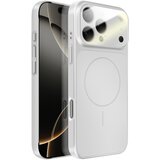 AVIZAR Trd MagSafe ovitek za iPhone 16 Pro Max z zaščito kamere, Srebrna, (5000274773) | Shoptok.si