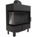 Kratki vgradni kamin LUCY/14/L/BS/BLACK Cene
