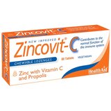 Health Aid lozenge za žvakanje zincovit -c 60/1 Cene