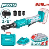 Total li-ion akumulatorska račna,20v 2.0ah x1,3/8",65NM,kofer TDRLI2060152 | ePonuda.com