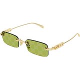 Gucci GG1808S 002 ONE SIZE (52) Zlata/Zelena | Shoptok.si