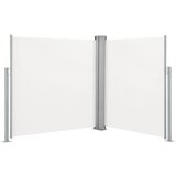 vidaXL Zložljiva stranska tenda krem 140x600 cm Cene