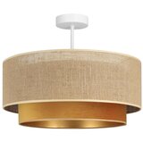 plafonski luster sarta 1xE27/60W/230V, prečnik 45 cm, bakarna/juta | Eponuda.com