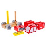  Drveni edukativni vatrogasni kamion za slaganje - Guard | shoptok.hr