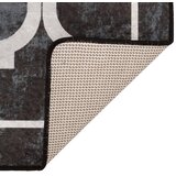  Perivi tepih crno-bijeli 80x300 cm | shoptok.hr