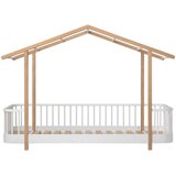 Oliver Furniture® dječji krevetić original house bed 90x200 white/oak Cijene