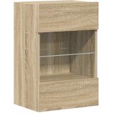  Zidni ormarići s LED svjetlima za TV 2 kom boja hrasta 40 x 30 x 60,5 cm | Eponuda.ba