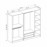 Hanah home garderober kale 4018