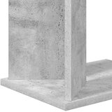  Stranska miza Betonsko siva 35 x 25 x 50 cm Konstruiran les, (5000201755) | Shoptok.si