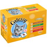 Catessy Mešano pakiranje koščki v želeju - 96 x 100 g Cene