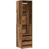  Ormar boja staro drvo 50 x 50 x 200 cm od konstruiranog drva | Eponuda.com