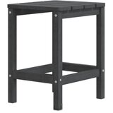 The Living Store Vrtna miza Adirondack antracitna 38x38x46 cm HDPE - Vrtna Miza, (21461517) | Shoptok.si