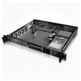  rack-mount 1U/19" kućište, µATX 9.6"x9.6" mb format, on/off + reset + 2 x usb 2.0 napred, 1 x card slot pozadi, 4 x fan 40mm, 2 x 3.5" (+ 2 x 2.5" uz flex psu) interni disk, 1U napajanja do 500W, dubina 360mm (NI-N135) | ePonuda.com
