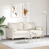  Valjkasti jastučići 2 pcs Krema Ø 15 x 40 cm Kordura tekstil | shoptok.hr