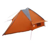  Teepee šator za 8 osoba Siva i narančasta 490 x 410 x 210 cm | shoptok.hr