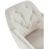 Livetastic Naslanjač Samt, Krem Barva | Shoptok.si