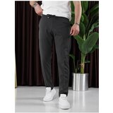 Dewberry 15728 Slim Fit Jogger Mens Trousers-ANTHRACITE | Shoptok.si