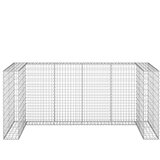  Gabionski zid za kante od pocinčanog čelika 254 x 100 x 110 cm | shoptok.hr