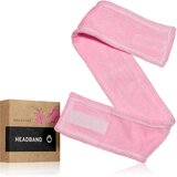 BrushArt Home Salon Headband kozmetični trak za glavo Pink Cene