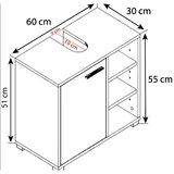 MID.YOU OMARICA ZA POD UMIVALNIK 60/54,8/30 cm | Shoptok.si