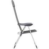  Stolice za kampiranje 2 kom sive 58 x 69 x 111 cm aluminijske | shoptok.hr