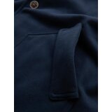 Ombre Men's button-down sweatshirt with collar - navy blue | Eponuda.ba