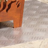  Stepenica Pravokutni 4 pcs Srebrno 60 x 40 cm Aluminij | shoptok.hr