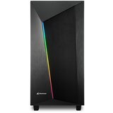 Sharkoon Kućište gaming, rev100, RGB, ATX, ventilator 2×120 mm | Eponuda.ba