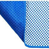 Pandoo Potovalna brisača z bambusovimi vlakni iz aktivnega oglja, 80 x 40 cm - modra | Shoptok.si