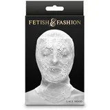 Fetish & Fashion Lace Hood White
