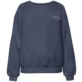 Lascana Sweater majica bež / golublje plava