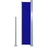  Uvlačiva bočna tenda 140 x 300 cm plava | shoptok.hr