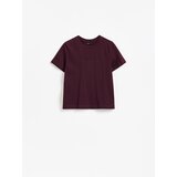 Reserved Majica kratkih rukava s printom - boja kestena | shoptok.hr