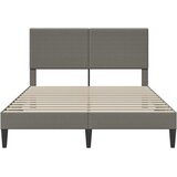  Krevetna konstrukcija Svjetlosiva 140 x 190 cm Kordura tekstil | shoptok.hr