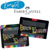 Faber-Castell Šolski komplet barvic Black Edition, 100 + 36 kosov | Shoptok.si