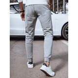 DStreet Spodnie męskie dresowe jasnoszare | shoptok.hr