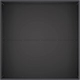  Vrtna saksija 2 kom. Crna 60 x 60 x 40 cm Čelična vrata - Crna 60 x 60 x 40 cm 2 | shoptok.hr
