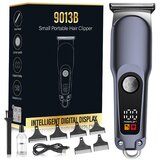 INF Mini prenosni električni strižnik las z digitalnim zaslonom za urejanje pričesk Blue, (5000072125) | Shoptok.si