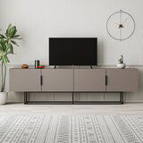 Marckeric Siva/bež TV omarica 200x55 cm Titan – | Shoptok.si