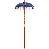  Suncobran s Postoljcem Plava Brown 250 cm Pamuk drvo | shoptok.hr