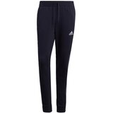 Adidas Športne hlače 'Essentials Fleece Tapered Cuff 3-Stripes' modra / bela | Shoptok.si